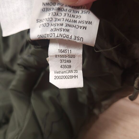 REI CO-OP 650 Down Puffer Vest Women's Large Green Packable Outdoor Hiking - Picture 5 of 10